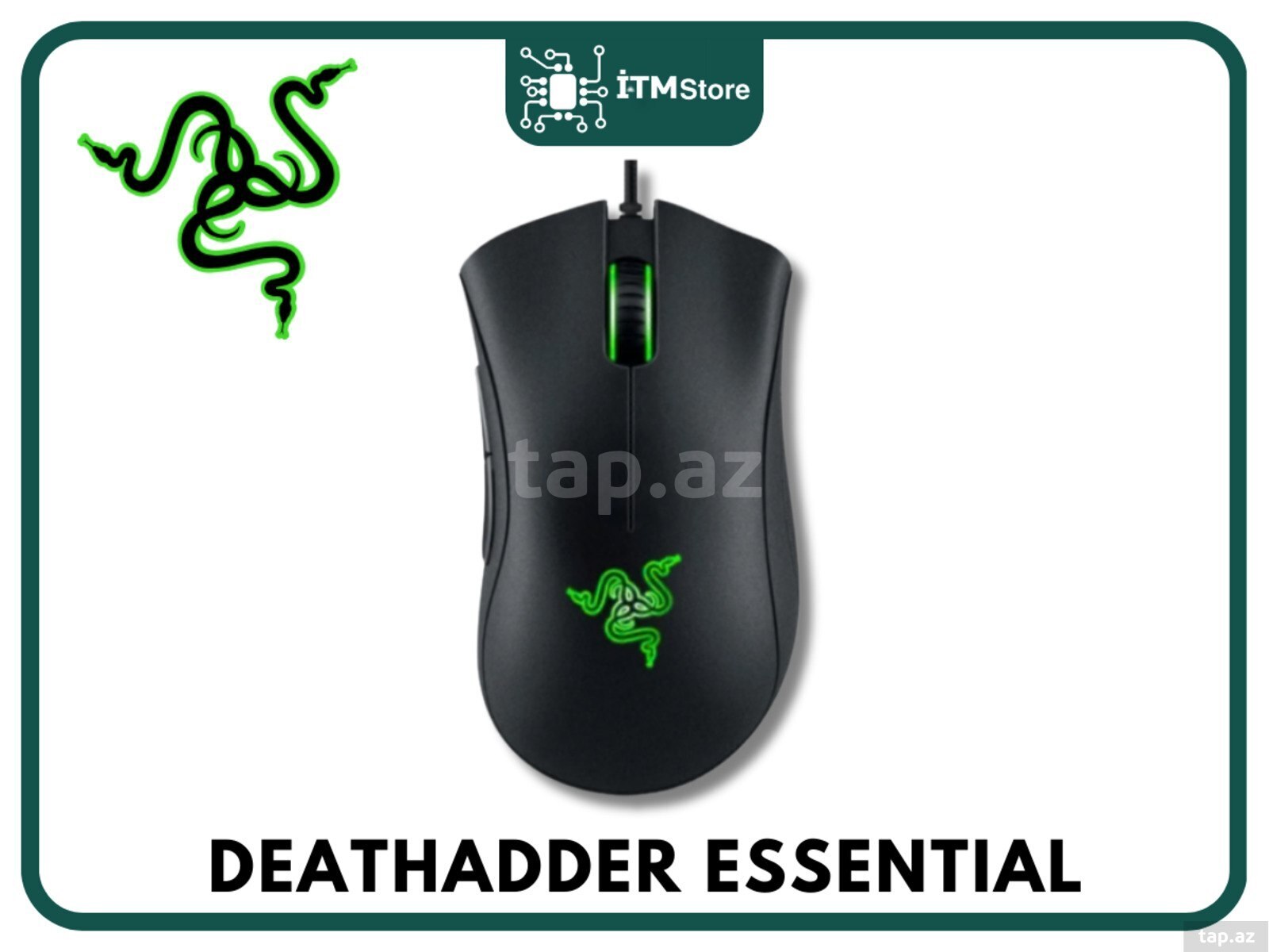 Razer Gaming Mouse DeathAdder Essential Black Ed.