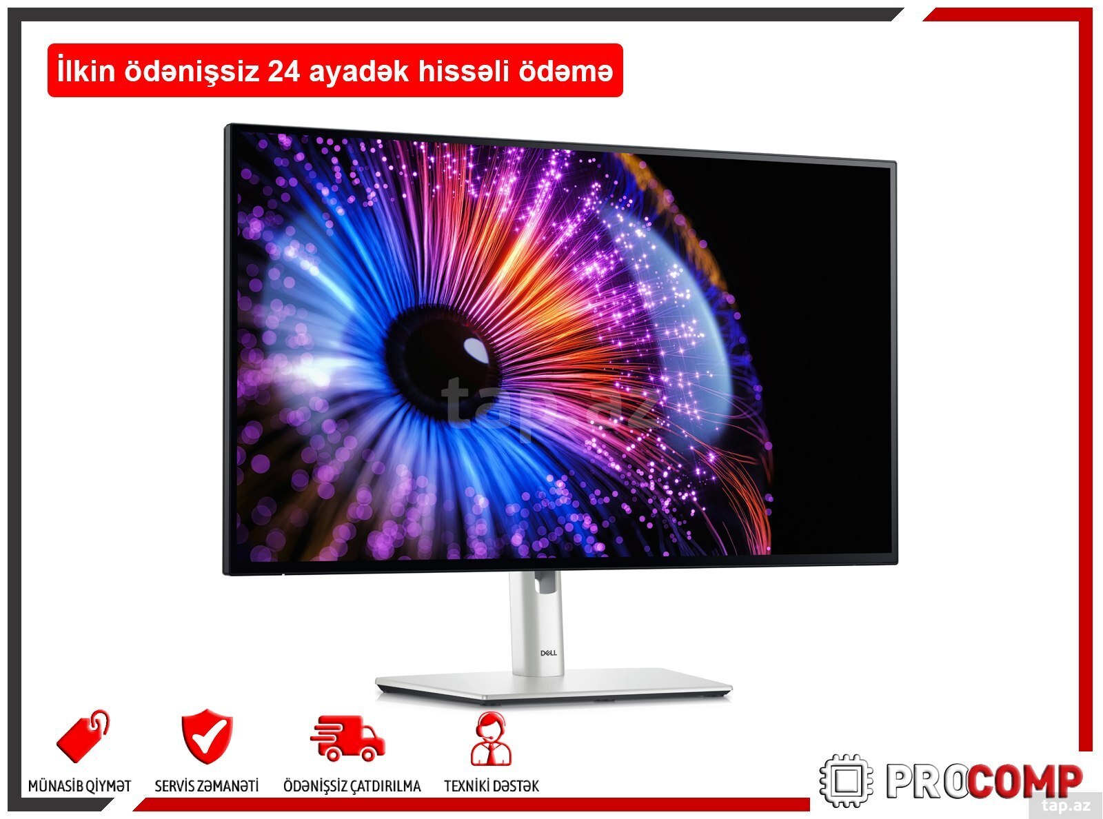 Dell UltraSharp 27 Thunderbolt Hub Monitor - U2724DE 210-BKTV (2)