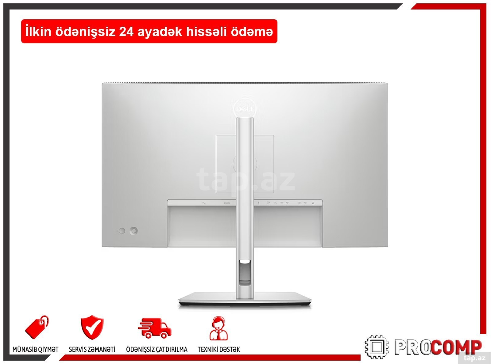 Dell UltraSharp 27 Thunderbolt Hub Monitor - U2724DE 210-BKTV (3)