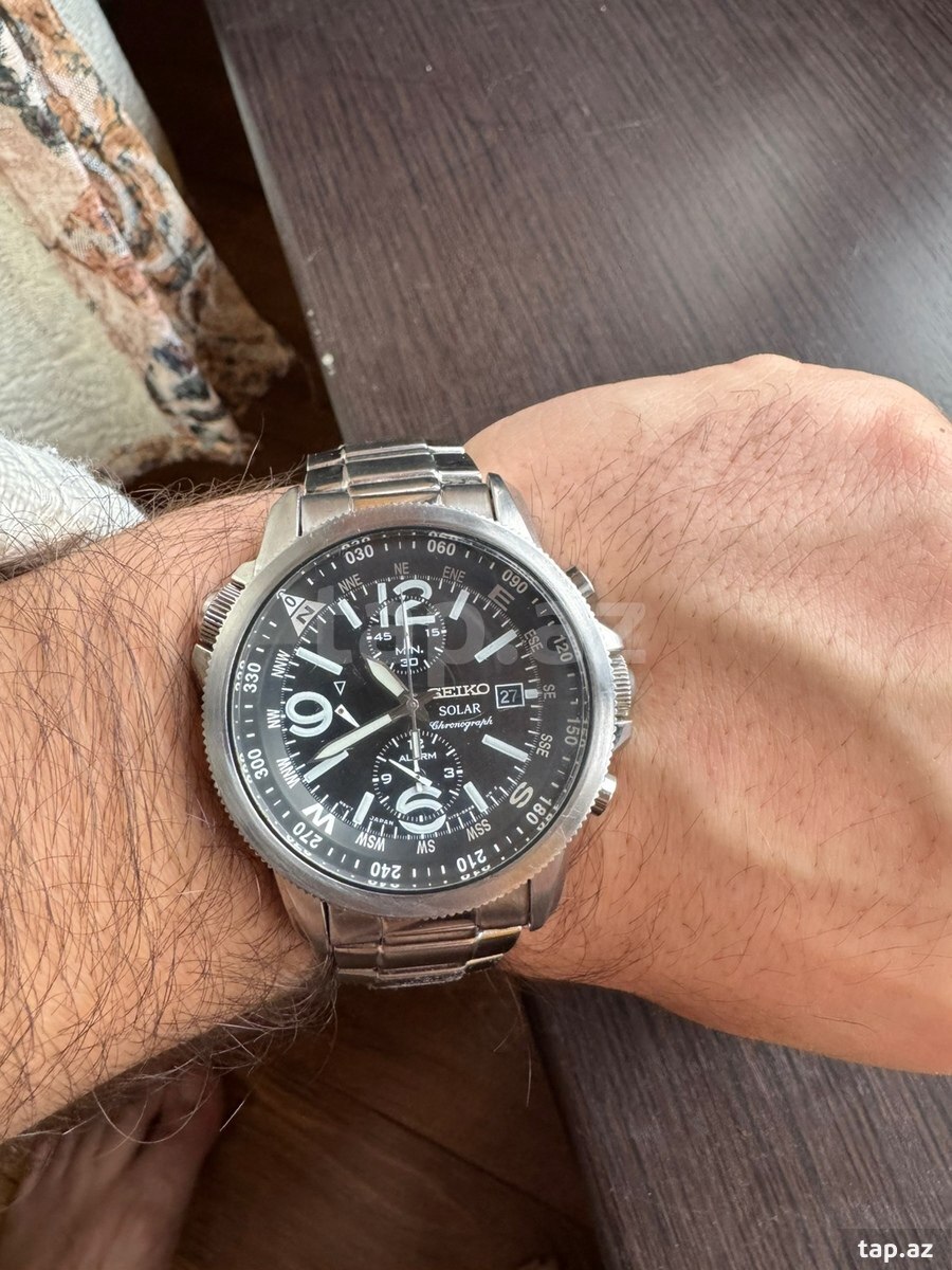 Qol saatı Seiko Solar Chronograph