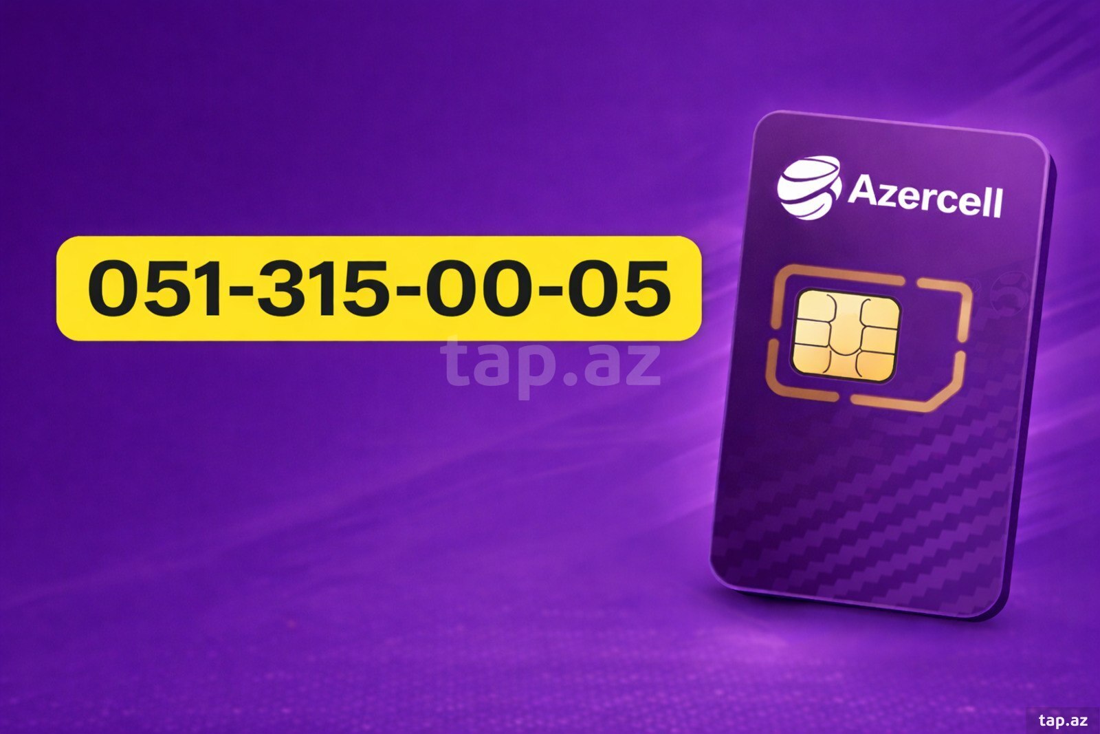 Azercell nömrə – (051) 315-00-05