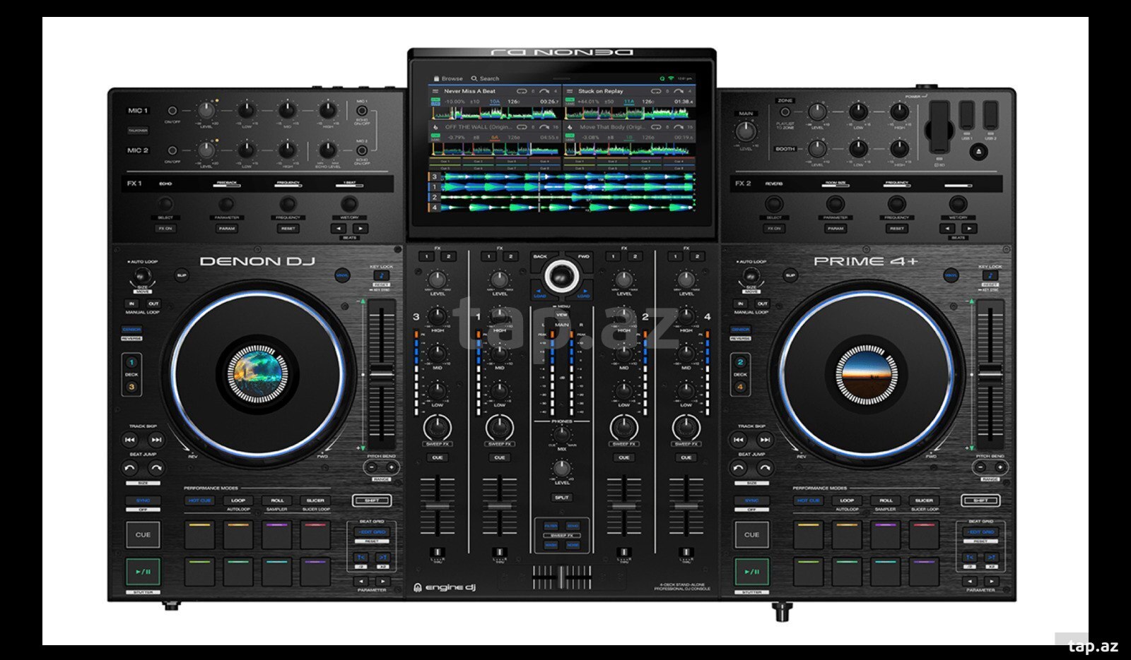 Denon DJ Prime4+ Dj aparatı (2)