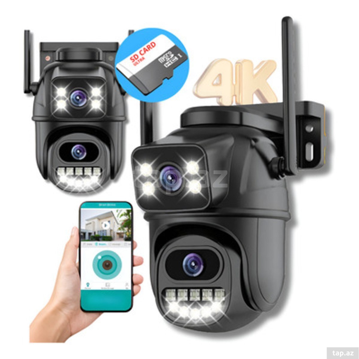 Müşahidə kamerası ICSEE A33 Wifi 5.0 PTZ (3)