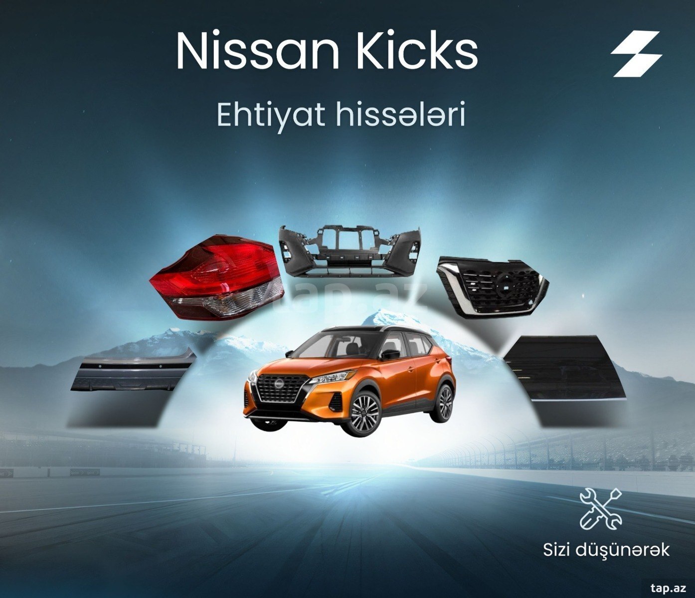 Nissan Kicks ehtiyat hissələri