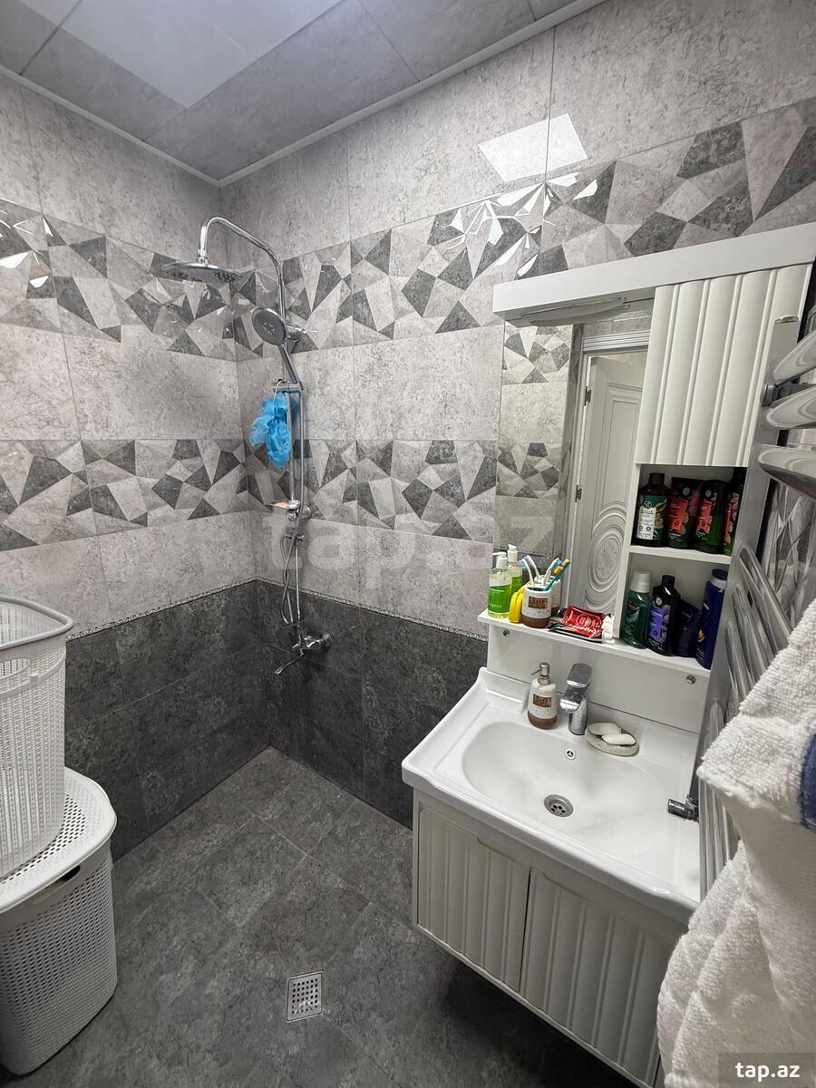 2-otaqlı yeni tikili, Həzi Aslanov m., 56 m² (8)