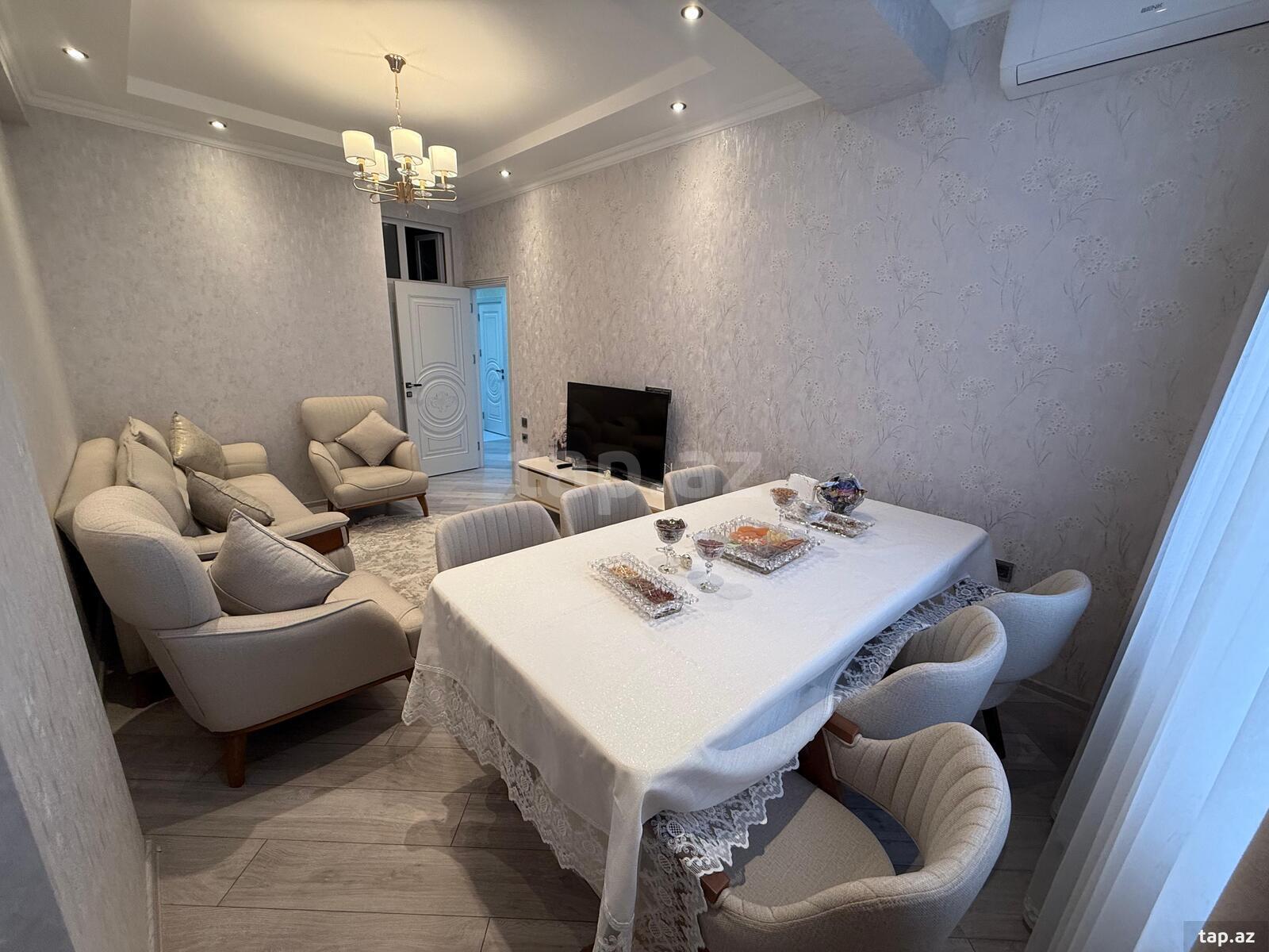 2-otaqlı yeni tikili, Həzi Aslanov m., 56 m² (2)