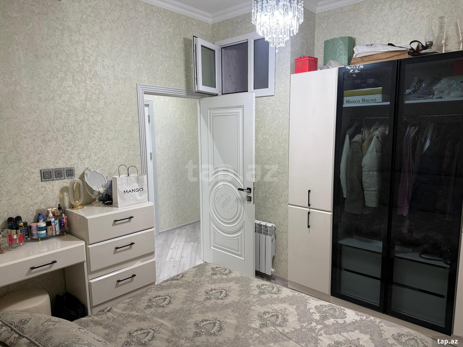 2-otaqlı yeni tikili, Həzi Aslanov m., 56 m² (4)