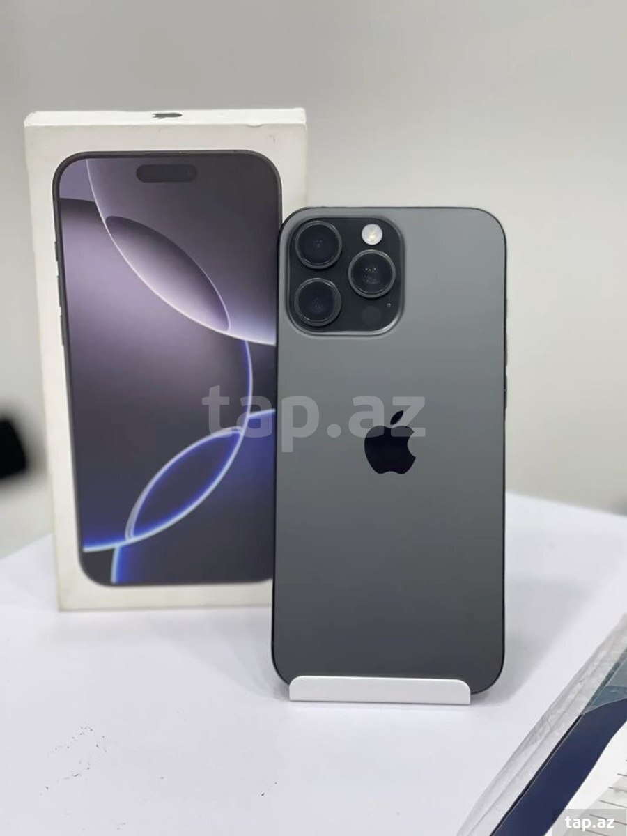 Apple iPhone 16 Pro Black Titanium 256GB/8GB