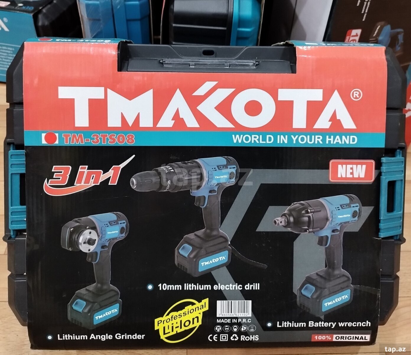 Drel dəsti "Tmakota 3 in 1"