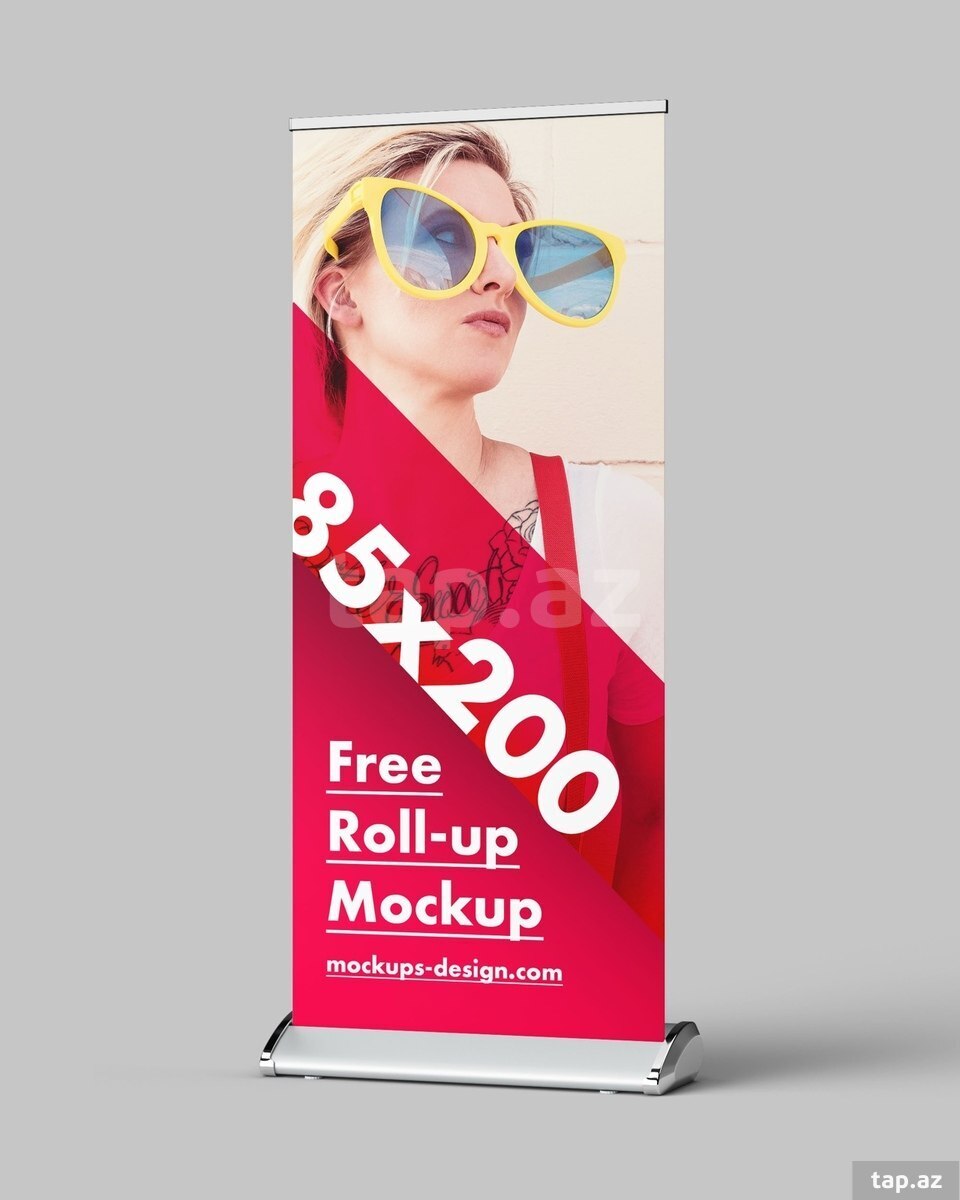 Baner, vinil, rollup