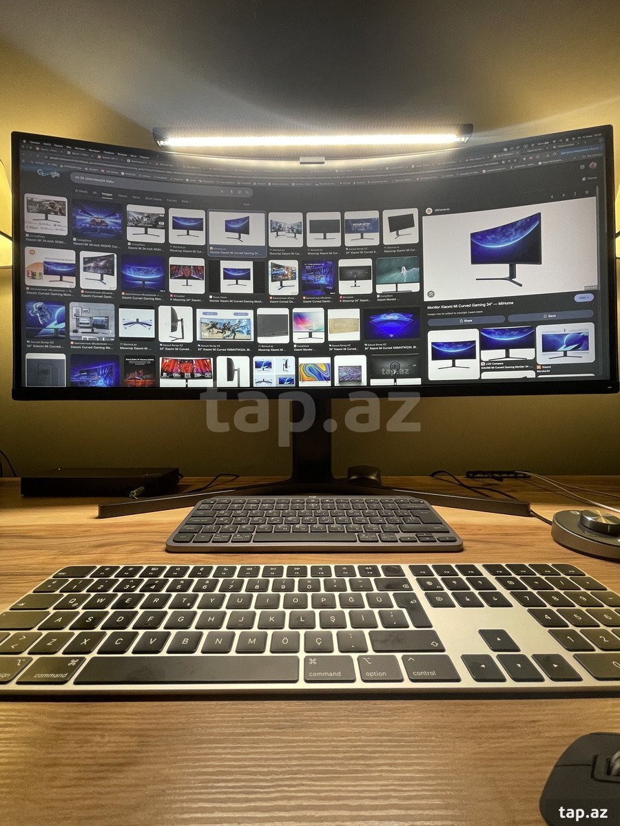 Монитор Xiaomi Mi Curved Gaming Monitor 34 (4)