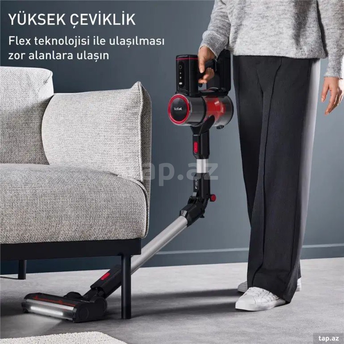 Silib süpürən tozsoran Tefal TY6T90TR X-Forc (7)