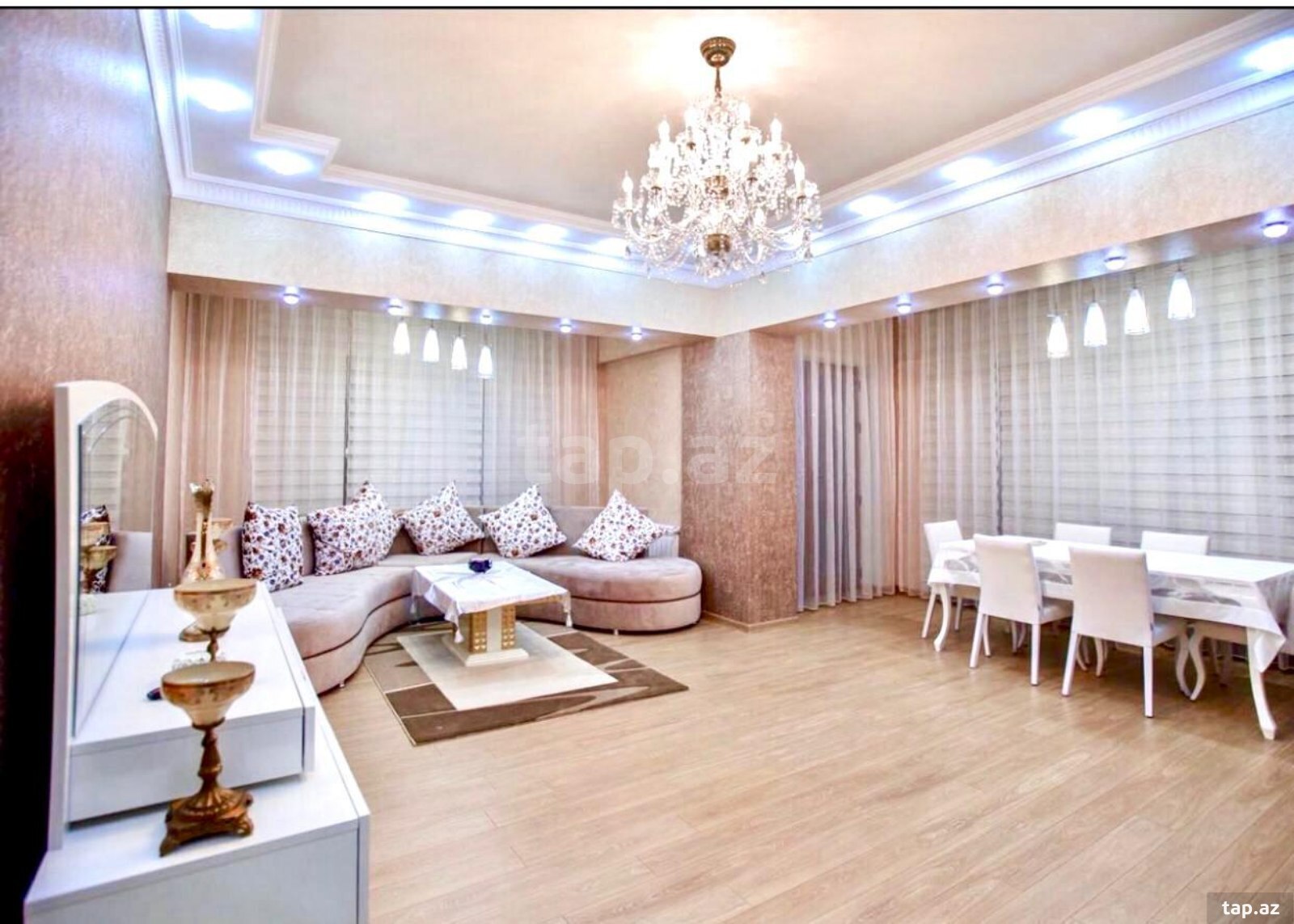 4-otaqlı yeni tikili kirayə verilir, Xətai r., 181 m² (16)