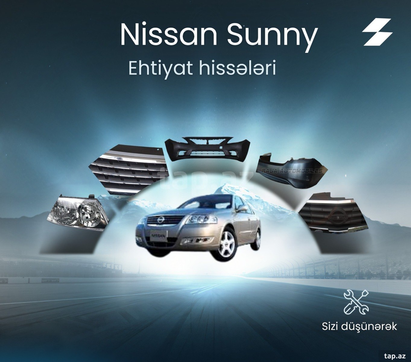 Nissan Sunny ehtiyat hissələri 