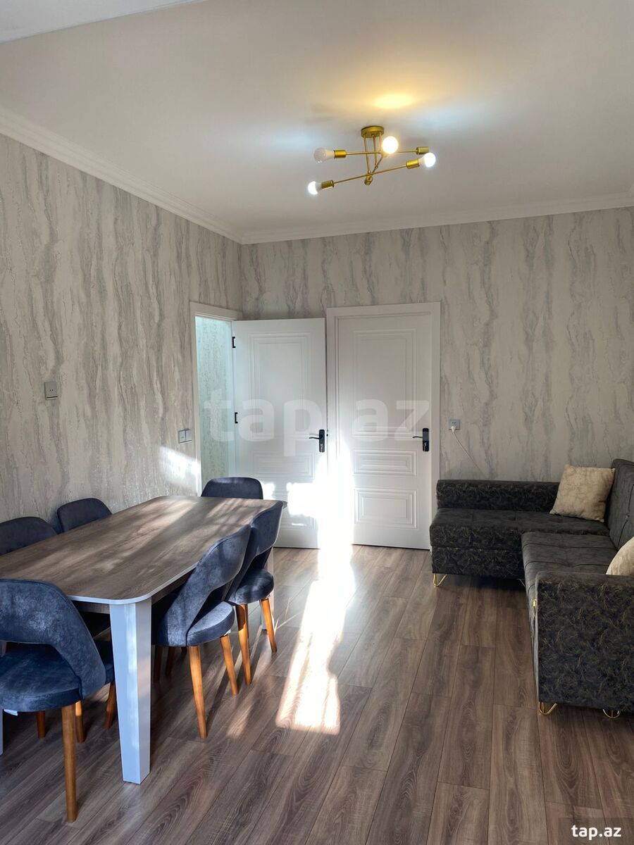 2-otaqlı mənzil, Memar Əcəmi m., 45 m²