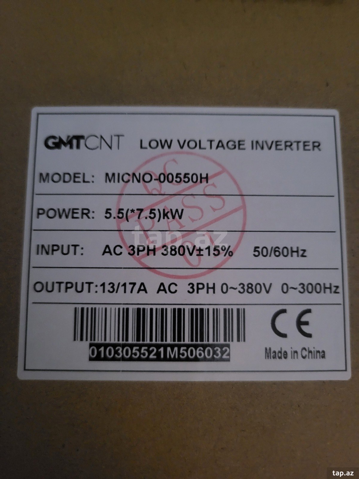 5.5 kw invertor