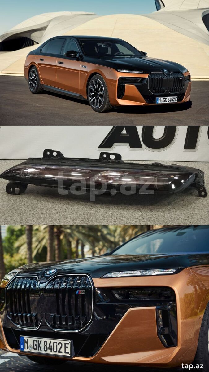 BMW 7 Series G70 Crystal LED üst farası