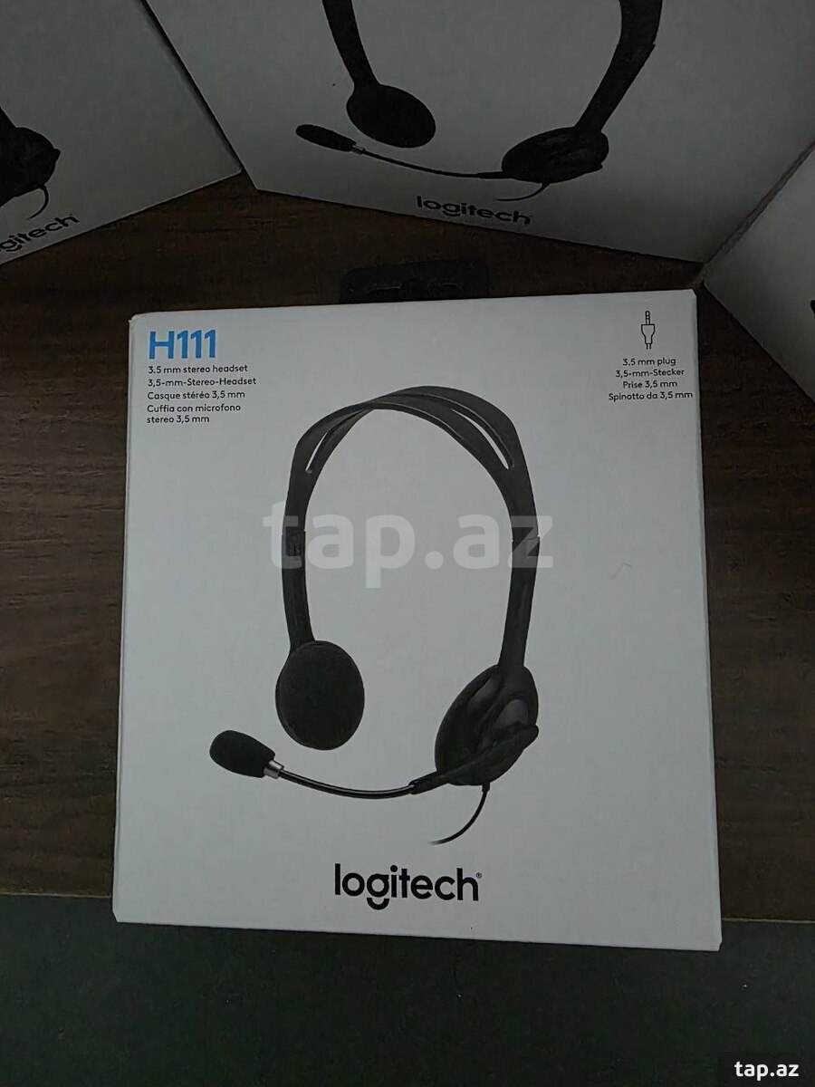 Operator qulaqlığı Logitech H111 (2)