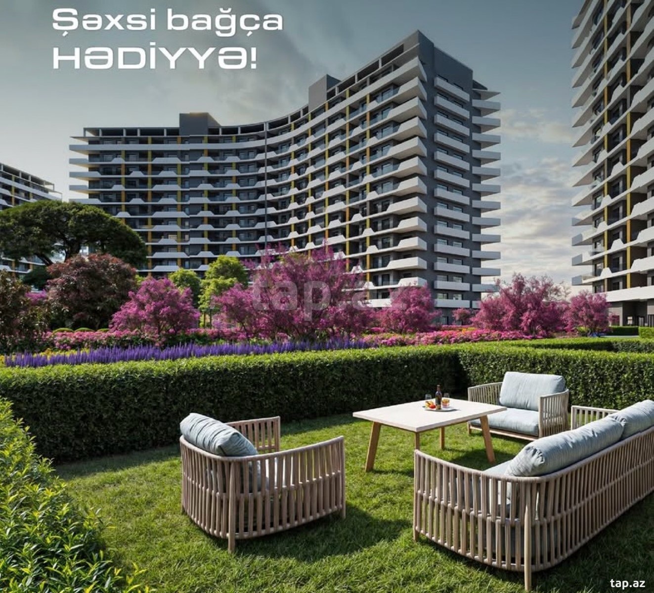 2-otaqlı yeni tikili, Avtovağzal m., 79 m²