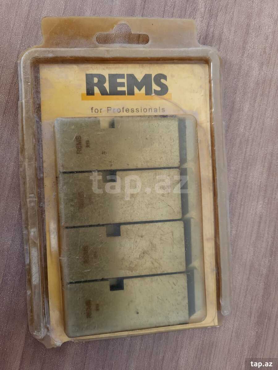 Yiv rezba açma başlıqları REMS və VİRAX (3)