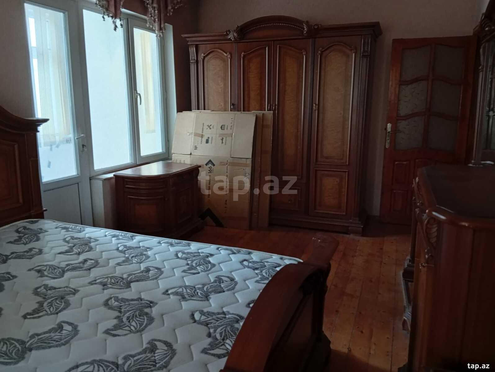 3-otaqlı mənzil kirayə verilir, Nərimanov m., 70 m² (5)
