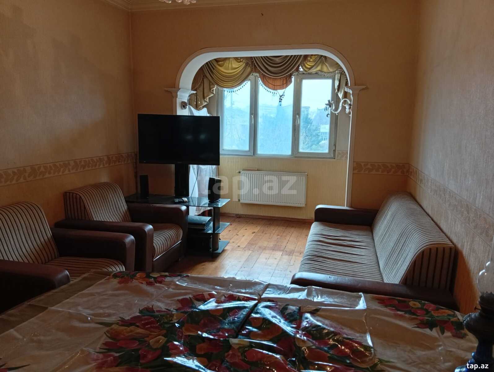 3-otaqlı mənzil kirayə verilir, Nərimanov m., 70 m²