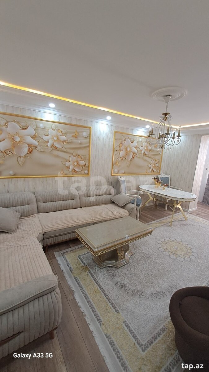 4-otaqlı mənzil, Gəncə ş., 100 m²