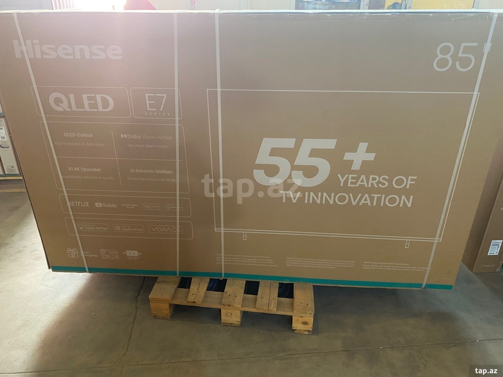 Hisense Qled Televizor 85E7Q