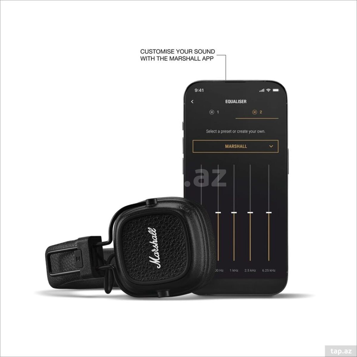 "Marshall Major 5" Bluetooth qulaqlıqları (6)