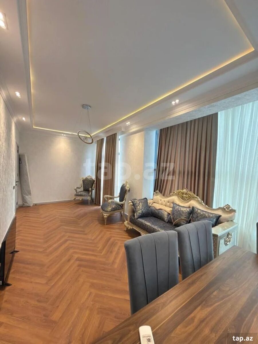 2-otaqlı yeni tikili kirayə verilir, Nərimanov r., 85 m²