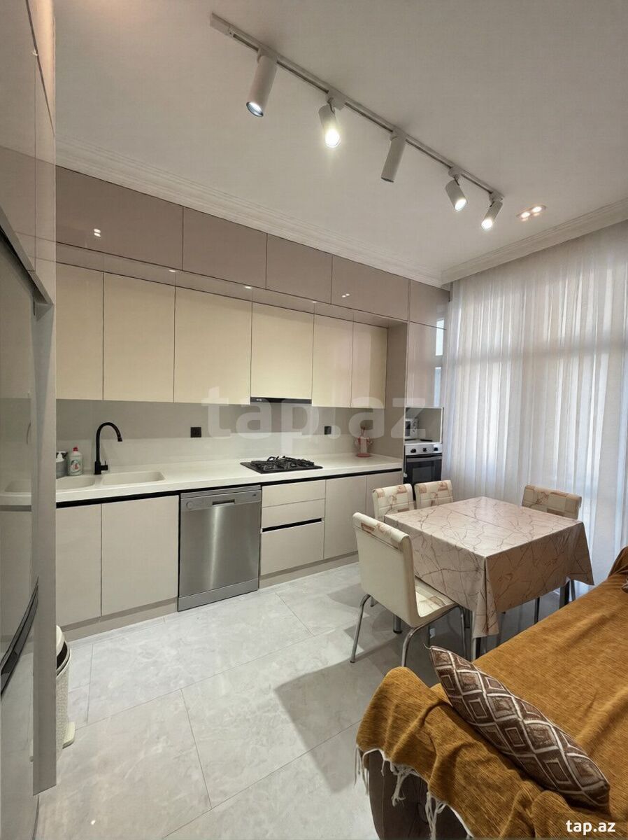 2-otaqlı yeni tikili kirayə verilir, Nərimanov r., 85 m² (5)