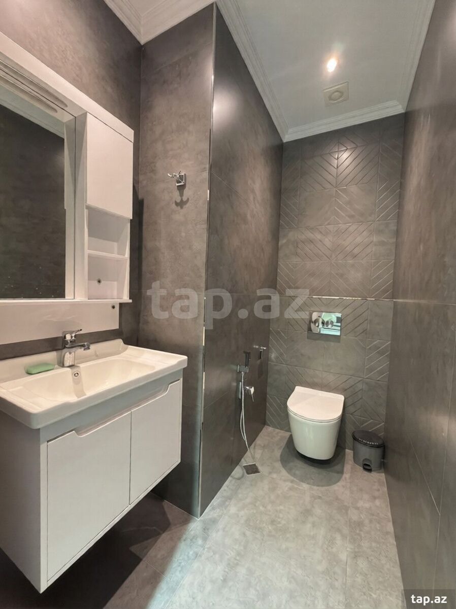 2-otaqlı yeni tikili kirayə verilir, Nərimanov r., 85 m² (9)