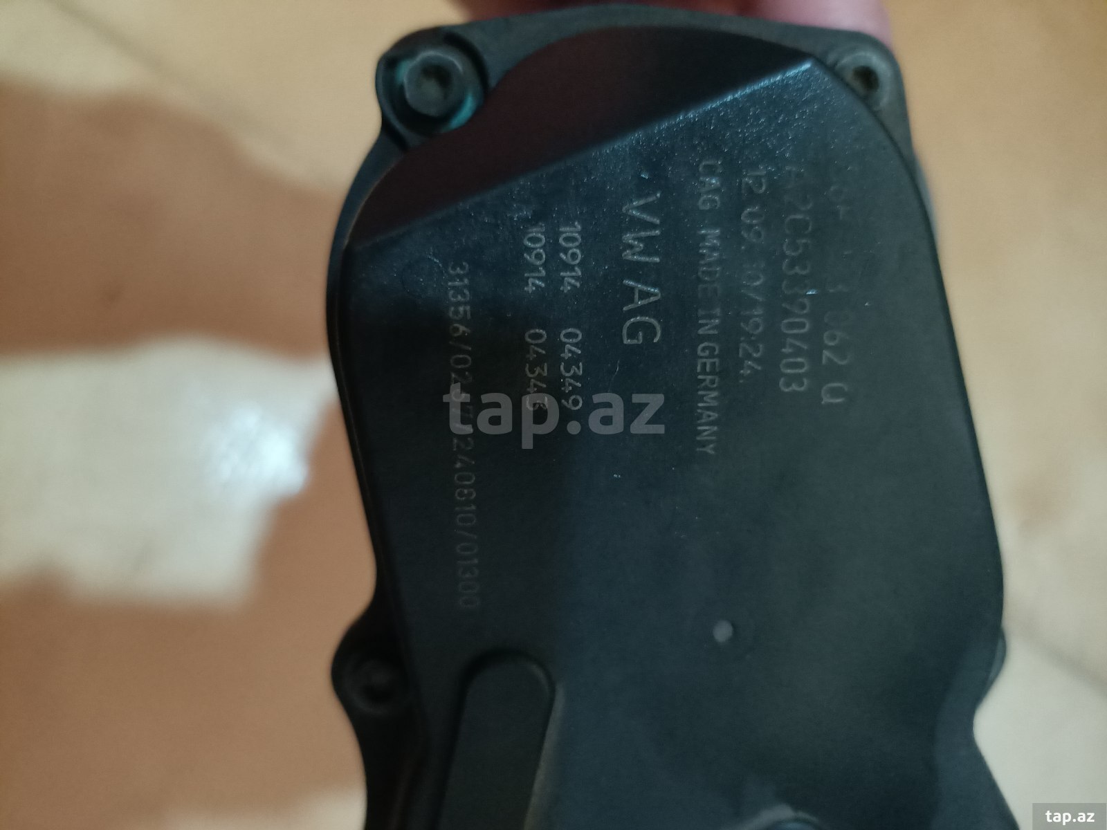 Volkswagen Passat CC 2010 drossel qapağı  (2)