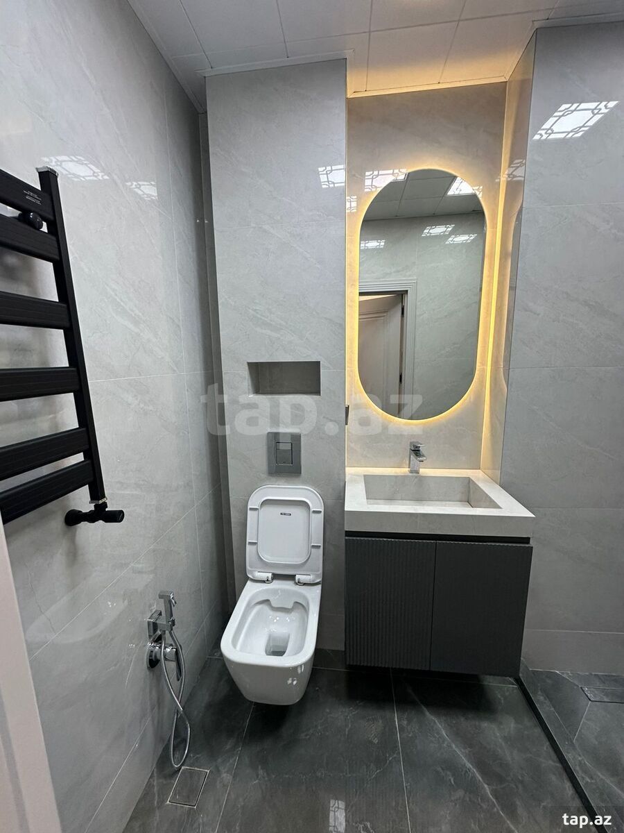 2-otaqlı yeni tikili kirayə verilir, Azadlıq m., 75 m² (12)