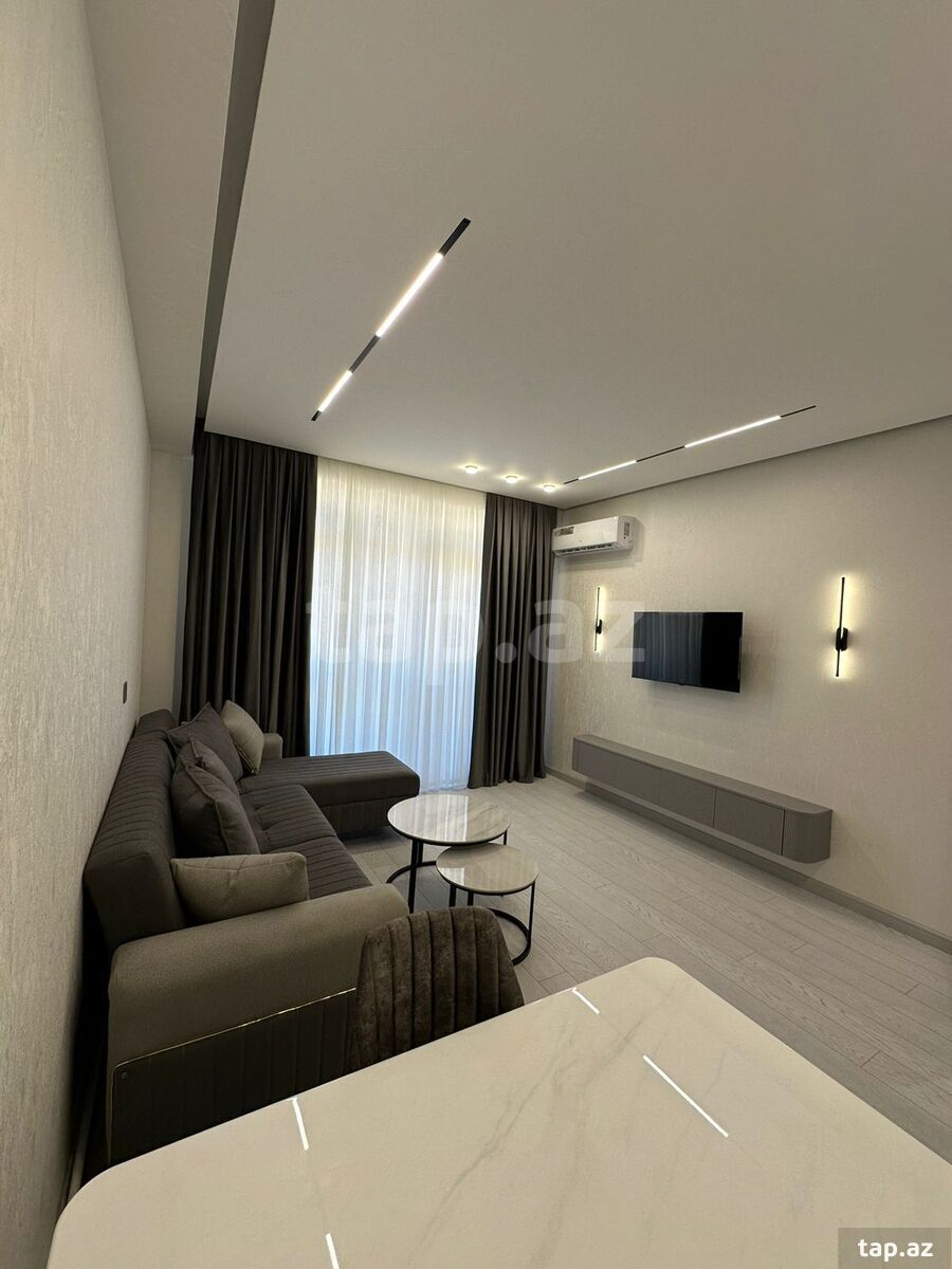 2-otaqlı yeni tikili kirayə verilir, Azadlıq m., 75 m²