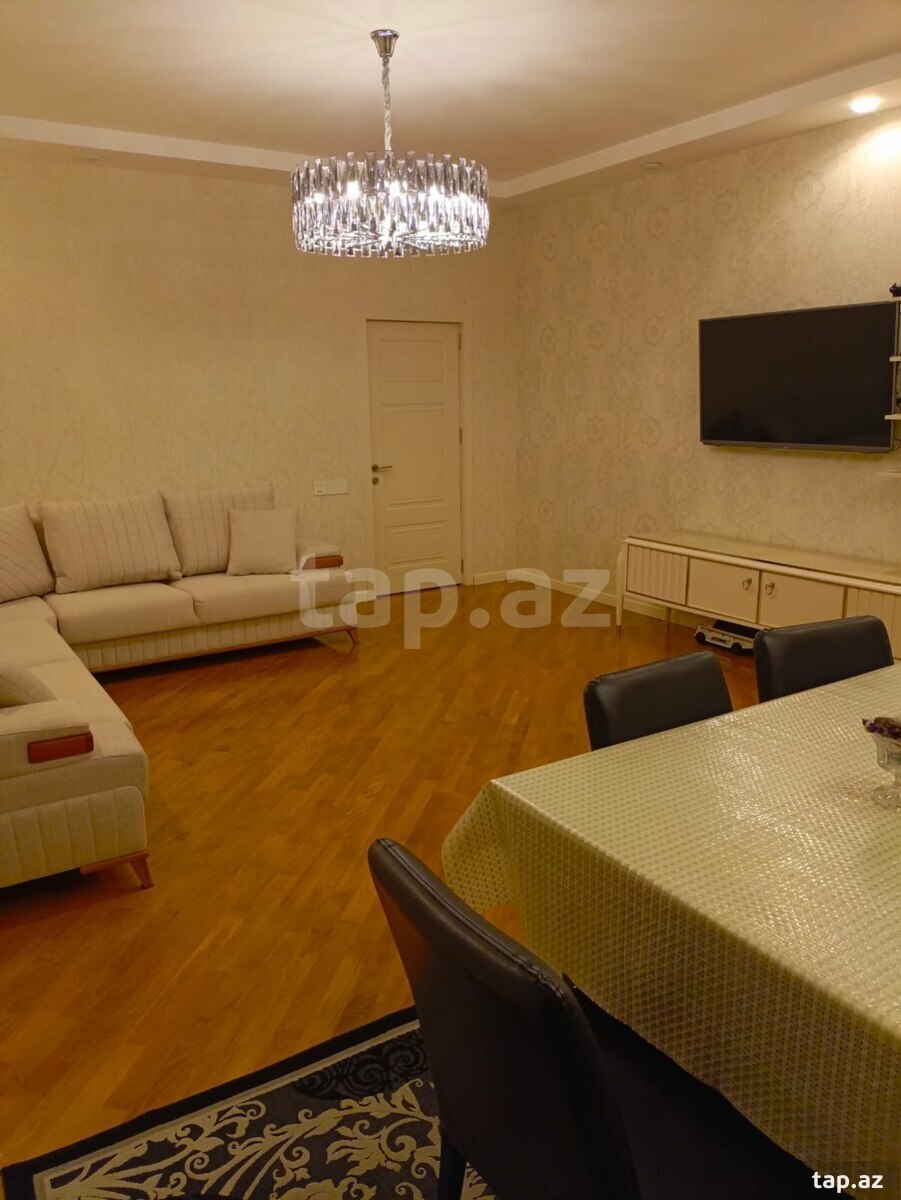 3-otaqlı yeni tikili, Yasamal r., 110 m²