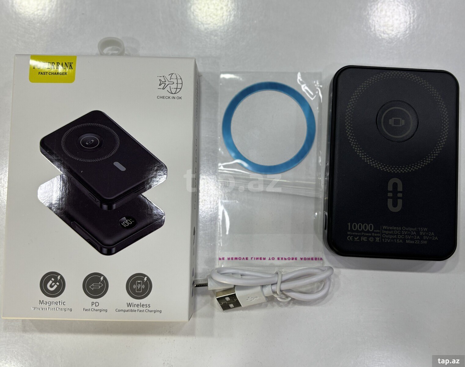 NFC Powerbank 10000 Mah Y1164 Fast Charge (3)