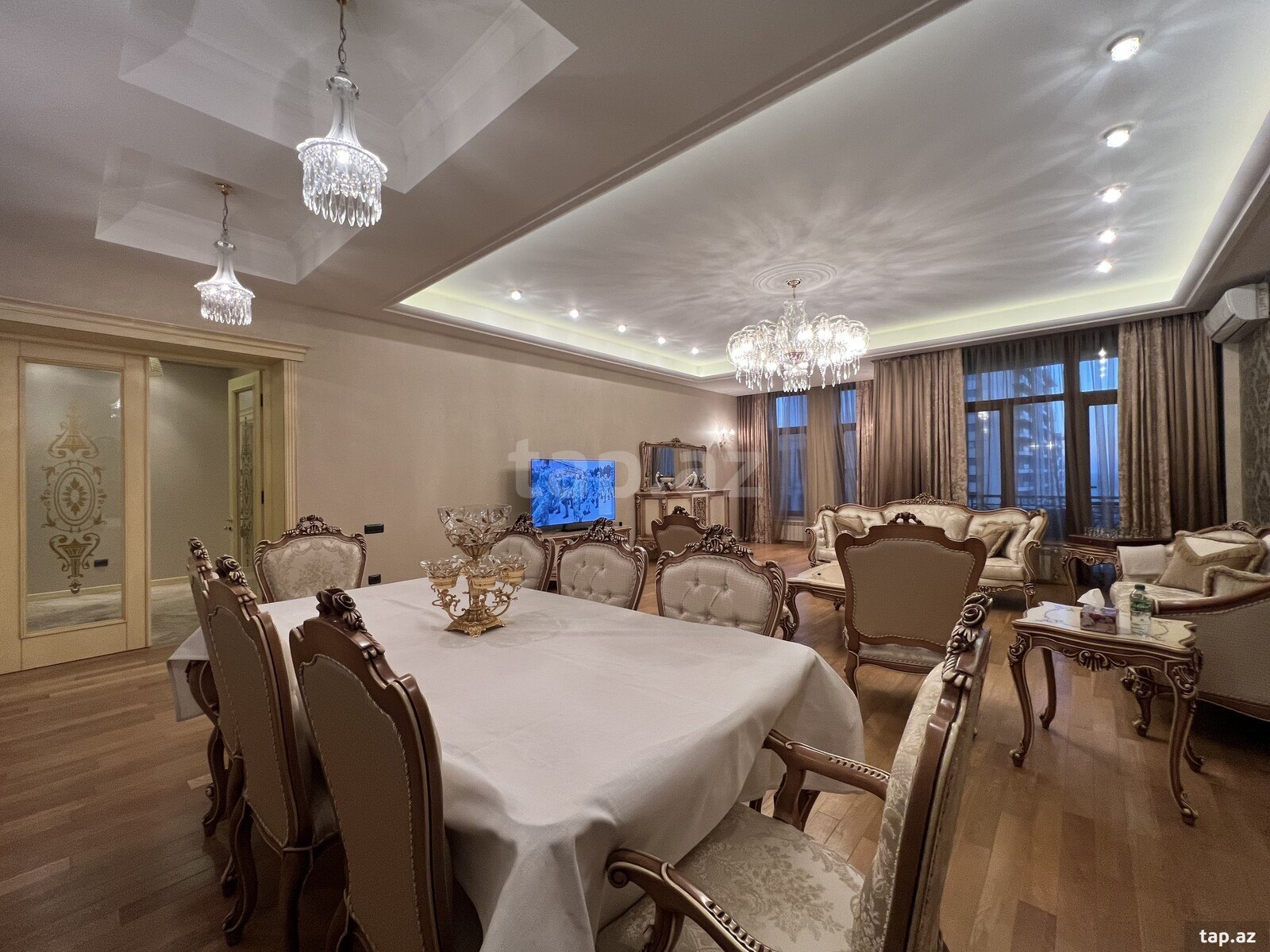 4-otaqlı yeni tikili kirayə verilir, Ü.Hacıbəyov küç., 230 m² (4)