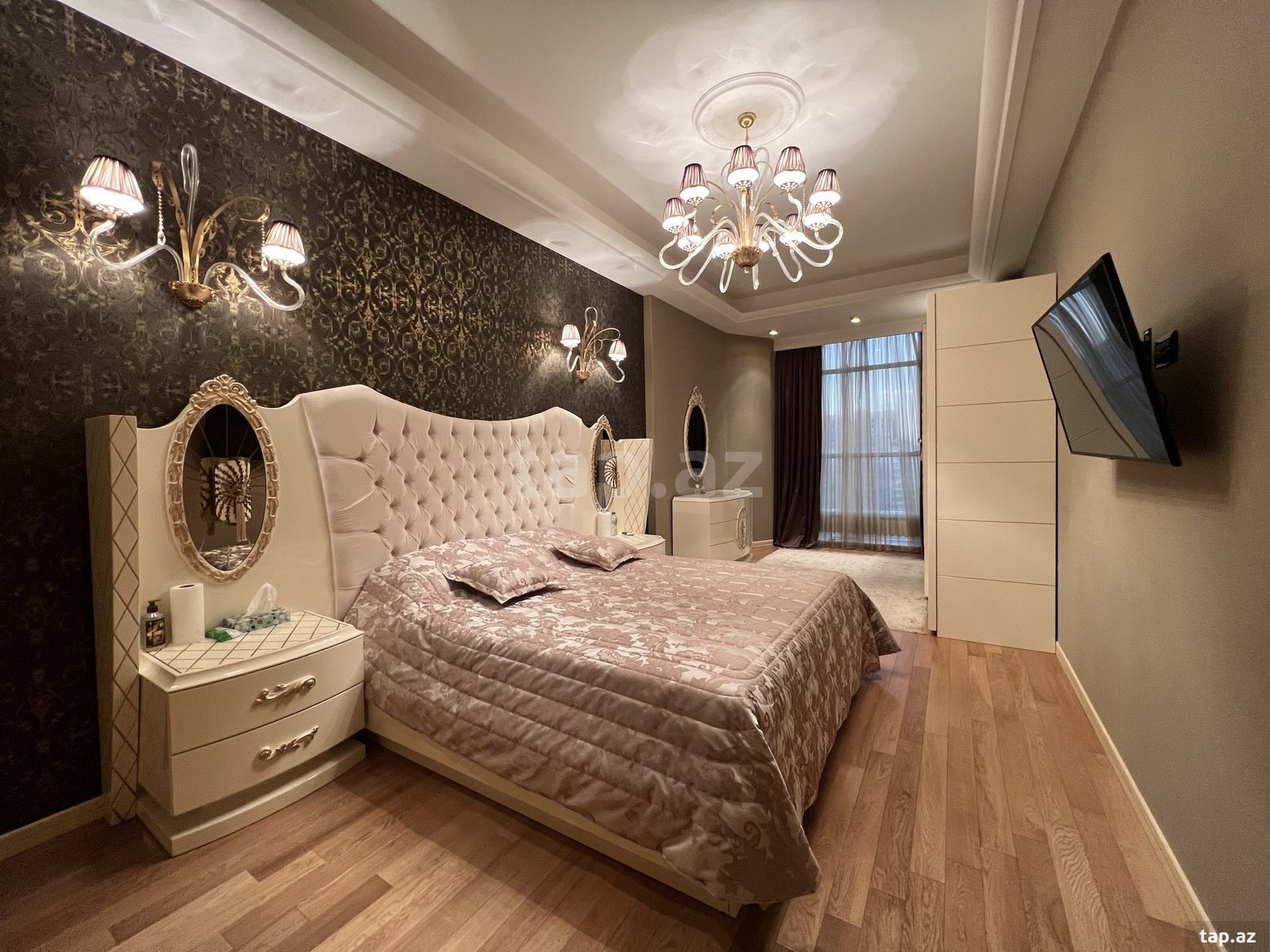 4-otaqlı yeni tikili kirayə verilir, Ü.Hacıbəyov küç., 230 m² (8)