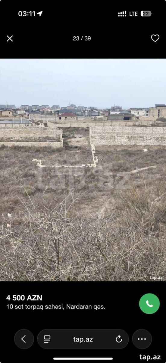 12 sot torpaq sahəsi, Ləhic bağları (12)