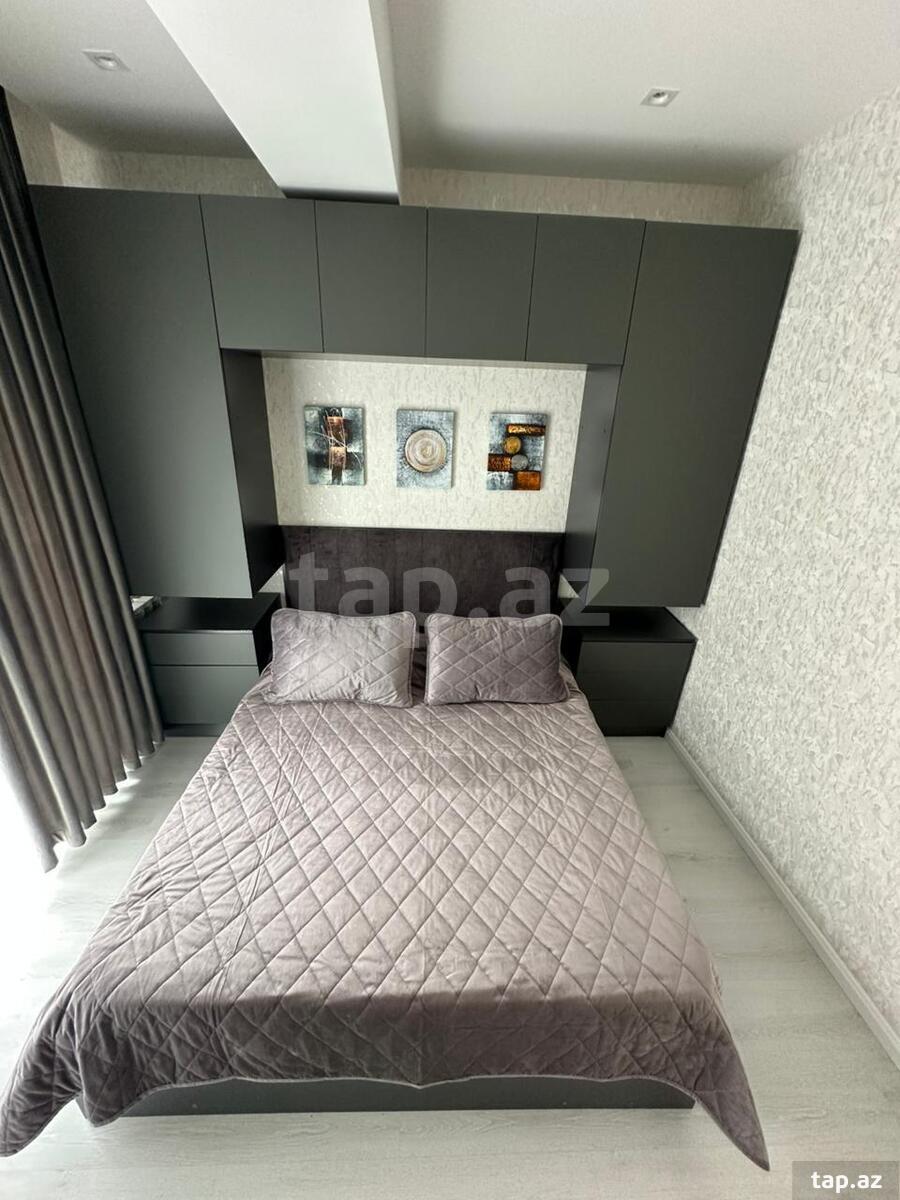 2-otaqlı yeni tikili kirayə verilir, Gəncə pr., 65 m² (3)