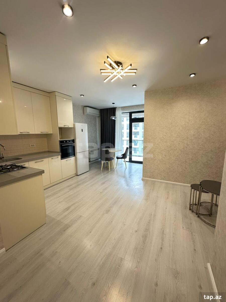 2-otaqlı yeni tikili kirayə verilir, Gəncə pr., 65 m²