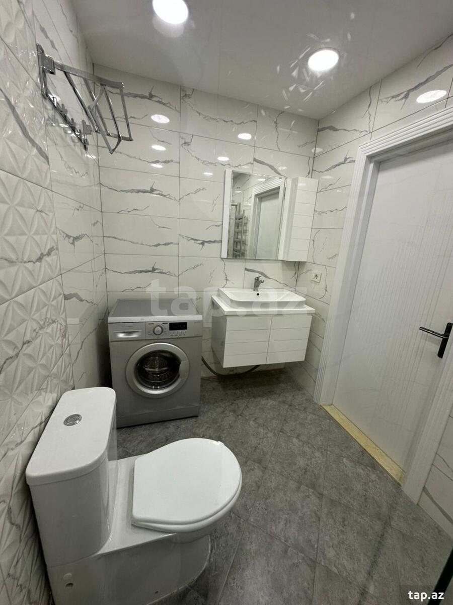 2-otaqlı yeni tikili kirayə verilir, Gəncə pr., 65 m² (20)