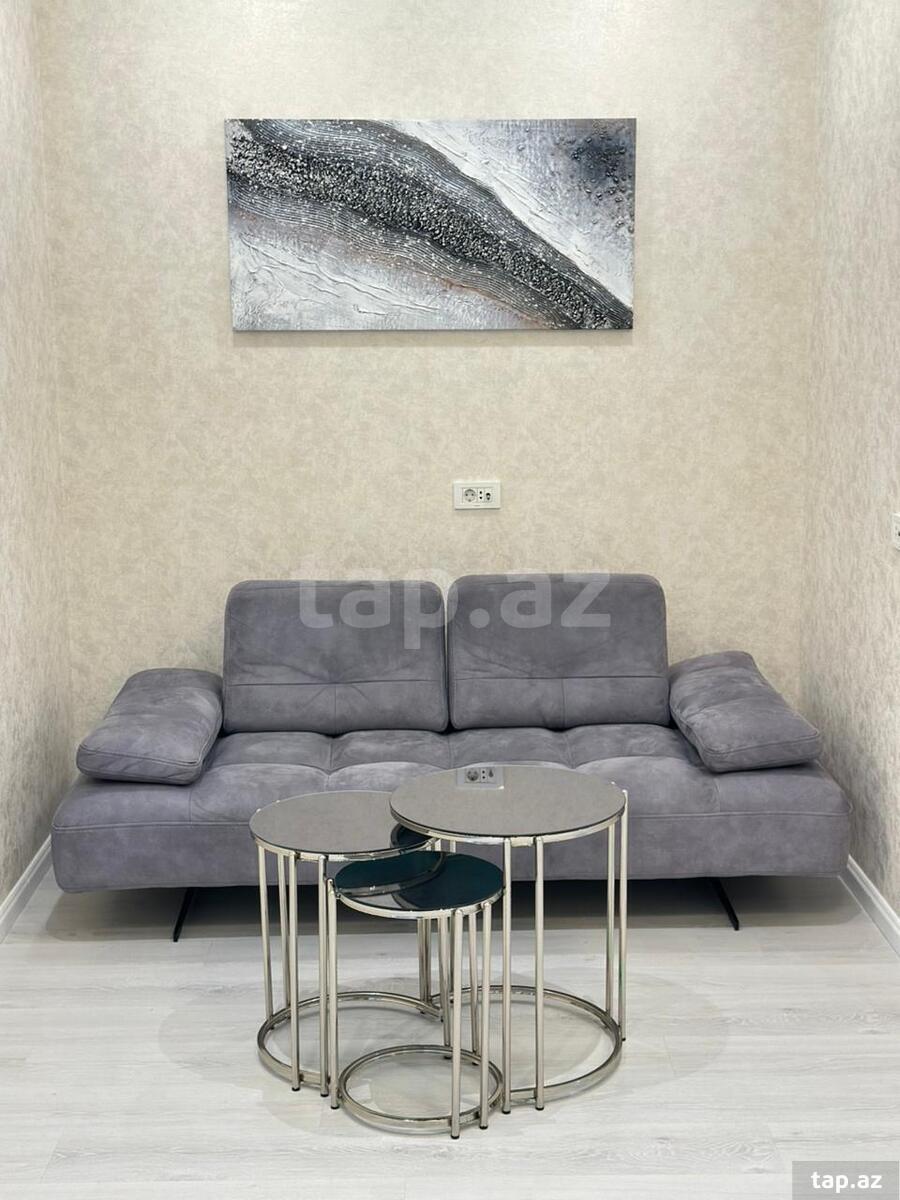 2-otaqlı yeni tikili kirayə verilir, Gəncə pr., 65 m² (6)