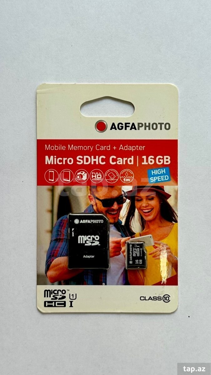 AgfaPhoto Micro SDHC Card 16 GB