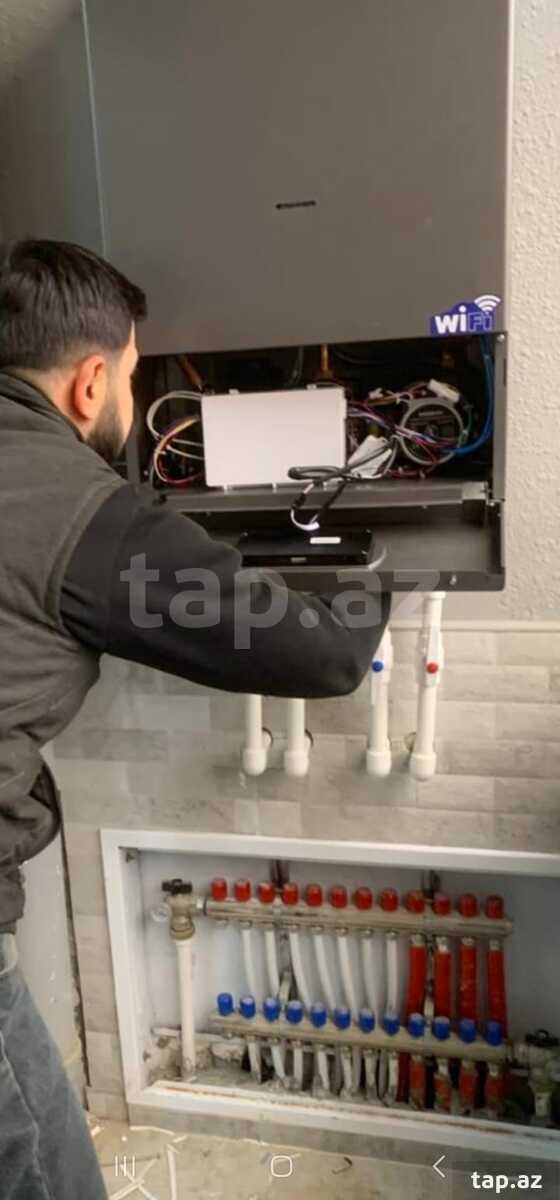 Kombi və isti su xətlərinin peşəkar yuyulması