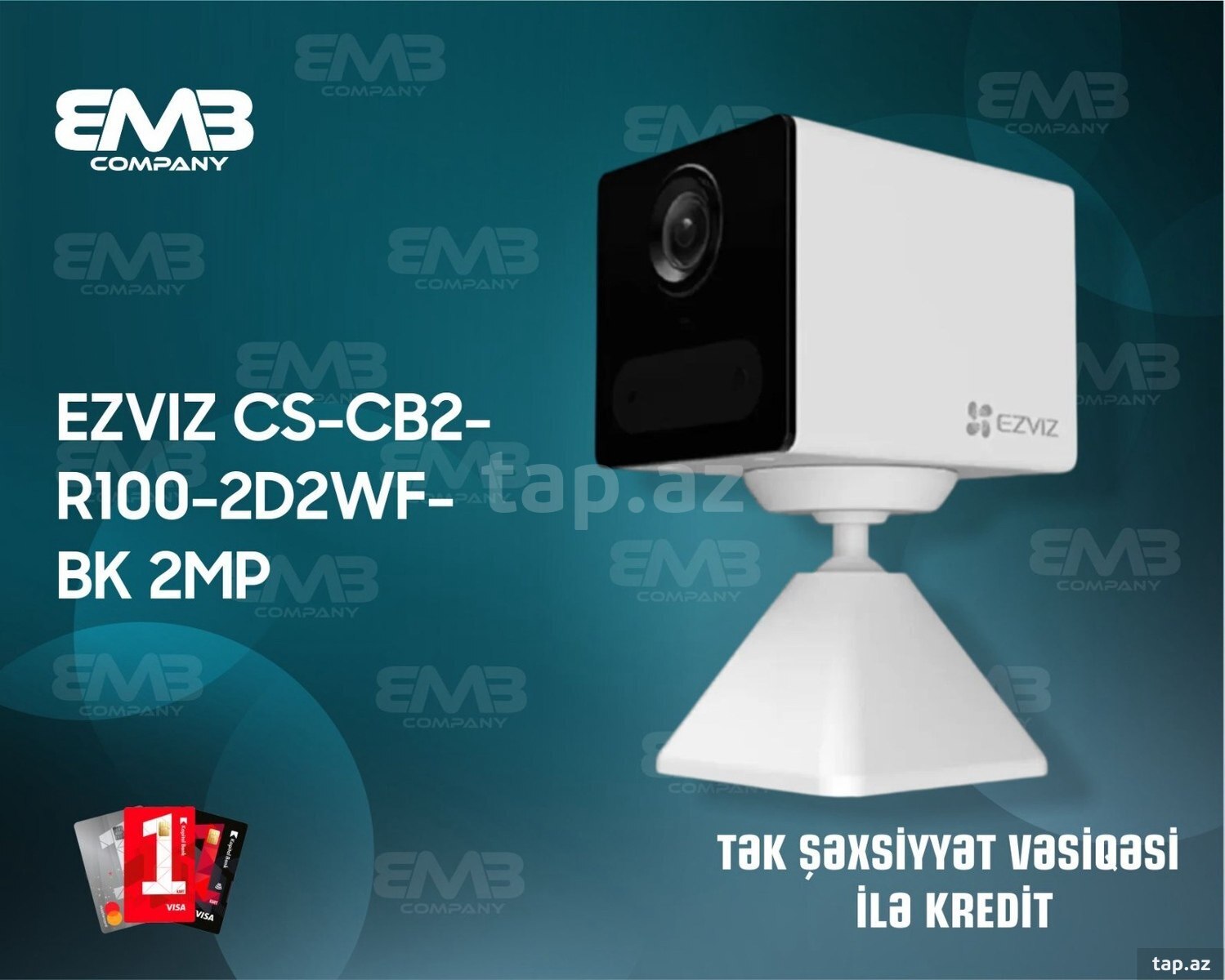 Ezviz Mini CB2 Battery WiFi Smart Kamera 