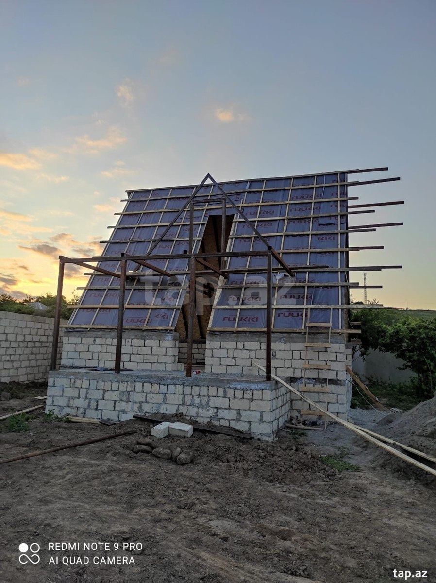 A-Frame evlərin tikintisi