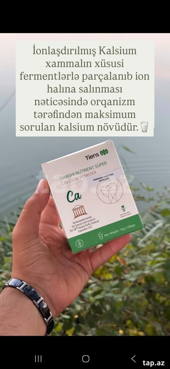 İonlaşmış bio kalsium
