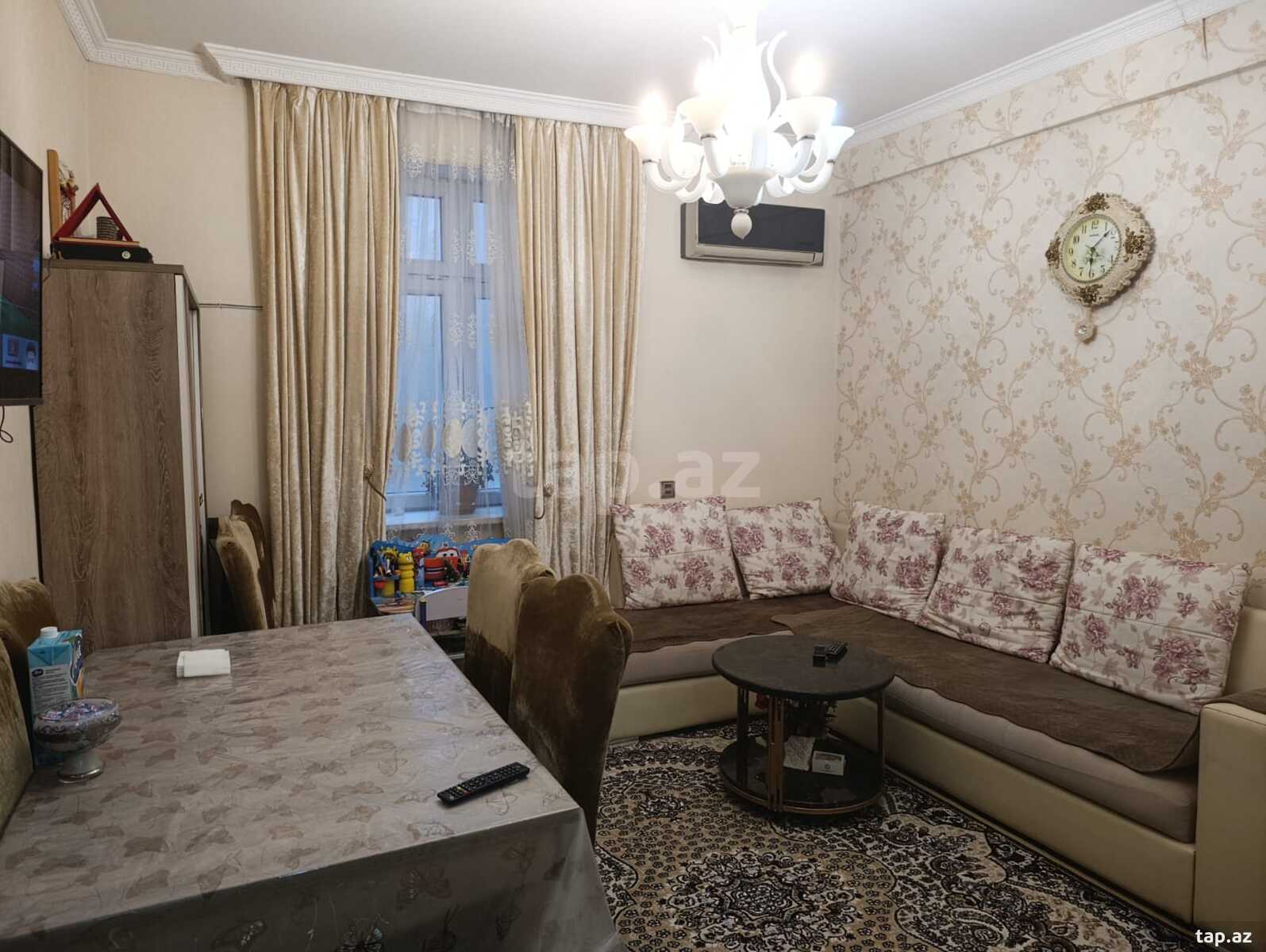 2-otaqlı mənzil, Səbail r., 42 m²